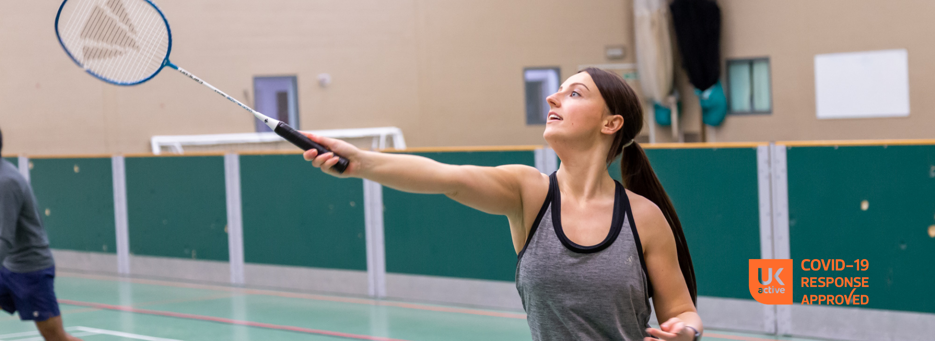 girl with racquet